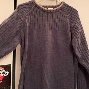 Blue and Tan Columbia Sportswear Sweater